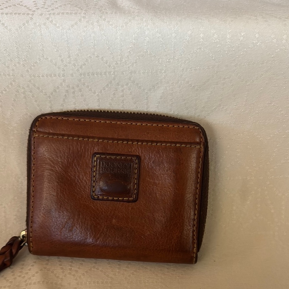Dooney & Bourke Brown Leather Wallet